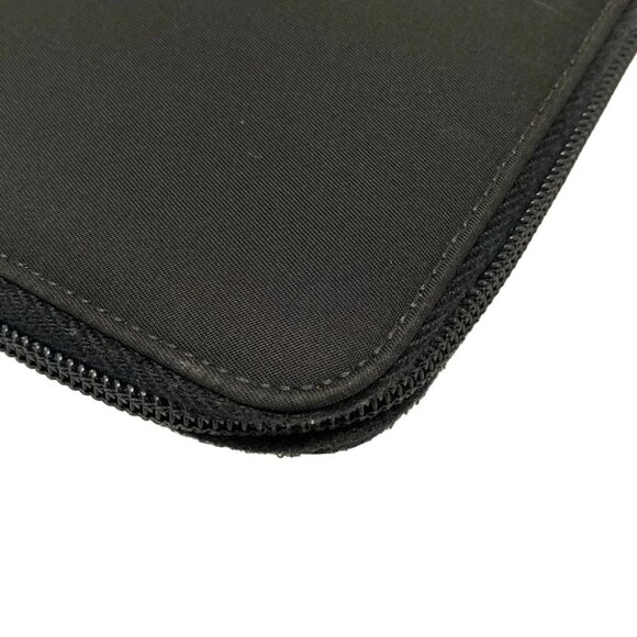 Auth PRADA - M506 Black Nylon Long Wallet - Picture 6 of 12